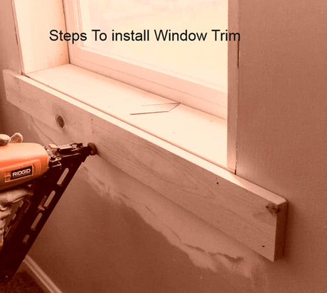 How to Install Interior Window Trim?