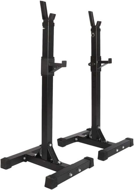 tonchean Barbell Squat Stand Rack