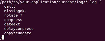 Rotate Log Files in Rails Application with LogRotate in Ubuntu