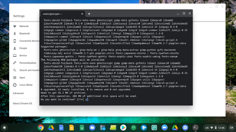 how to run linux on chromebook