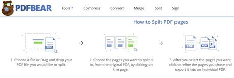Effortless Ways to Split PDF File Into Pieces Using PDFBear's Splitting Tool