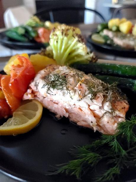 simple oven baked salmon