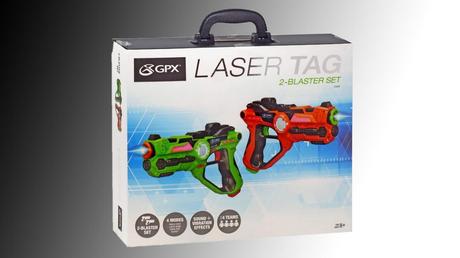Time out for laser tag — get a 4-player set for just $43 (or 2-player for $23)