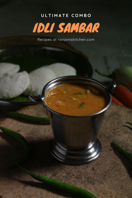 idli sambar | tiffin sambar | how to make idli sambar