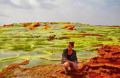 The Danakil Depression in Ethiopia