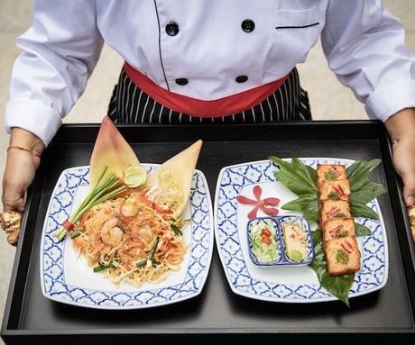 The luxury villa dining experience
