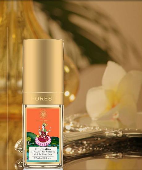 Best facial oils for dry skin With price| Glow| Hydration| Healthy Beautiful skin Forest Essentials Soundarya Serum with 24K Gold (Price – Rs. 3975)