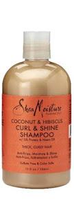 Shea Moisture Coconut & Hibiscus Curl & Shine Shampoo