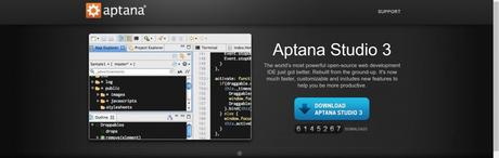 Aptana- Best IDEs for Python