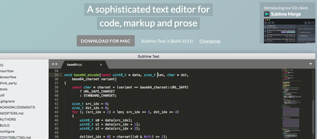 Sublime Text online code editor