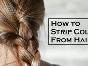 Strip Color From Hair?