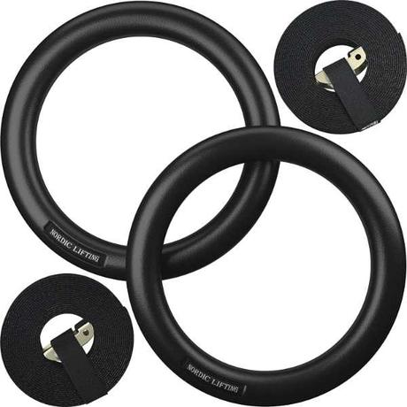 7 Best Gymnastic Rings for Home Use Nordic Lifting Plastic Gymnastic Rings