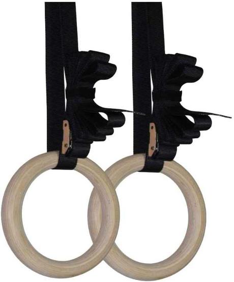 7 Best Gymnastic Rings for Home Use Titan Fitness Wooden Gymnastic Rings