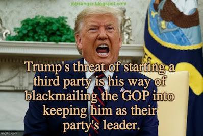 Is Trump's Third Party Threat Real Or A Tool To Keep Power?
