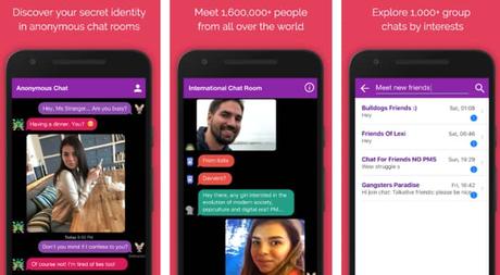 Anonymous chat rooms