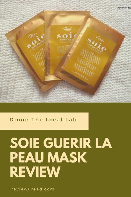 Soie Guerir La Peau Mask Review | Dione The Ideal Lab | Sponsored