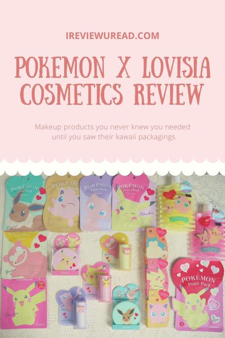 Pokémon x Lovisia Makeup Review