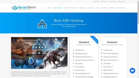 Serverblend- Best ARK Server hosting