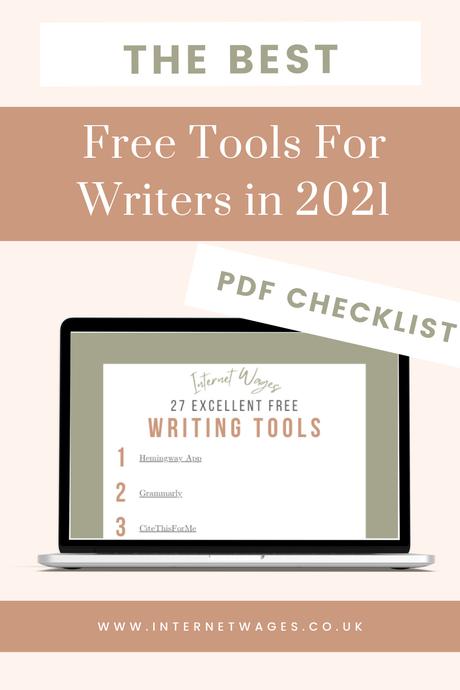 The Best Free Writing Tools in 2021 PDF checklist.