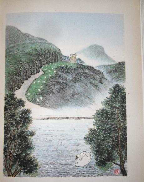 Painting of St Anthony's Chapel & St Margaret's Loch