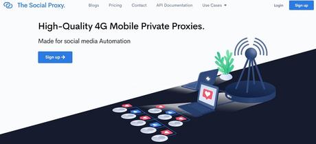 TheSocialProxy Review The Social Proxy Home Page