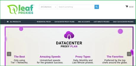 leaf proxies homepage