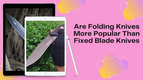 Why Folding Knives are More Popular Than Fixed Blade Knives?