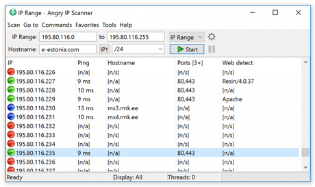 AngryIp- best port scan tool