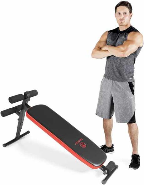 Marcy Utility Sit-Up Bench with Headrest
