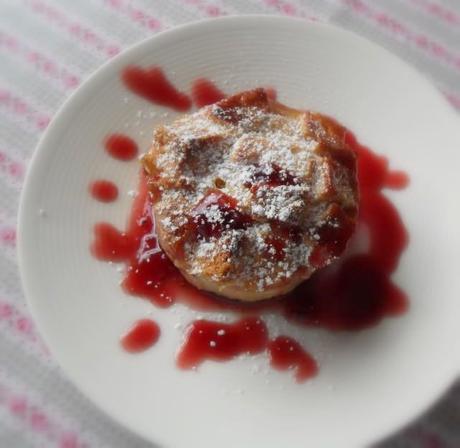 Berry Custard Cakes