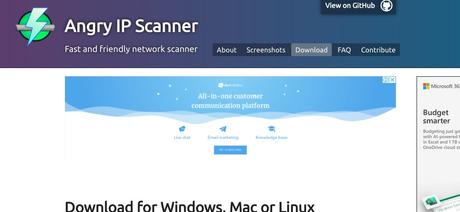 network scanner open source