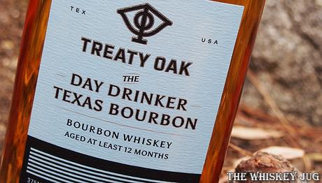 Treaty Oak Day Drinker Bourbon Back Label