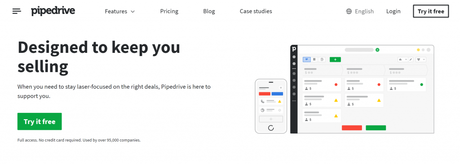 Pipedrive sales crm software