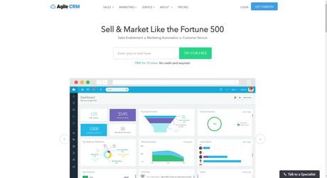Agile CRM- best CRM tool