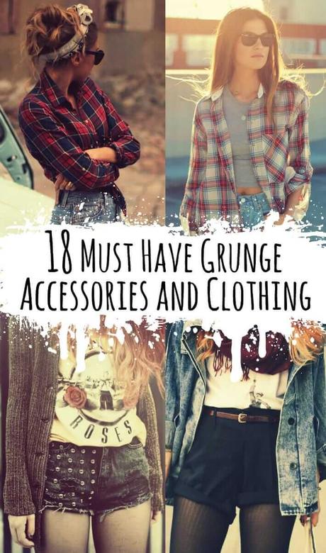 18 Must Have Grunge Accessories and Clothing