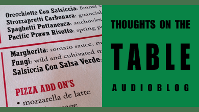 [Thoughts on the Table – 90] Italian Words Gone Wrong – Mistakes on the Menu