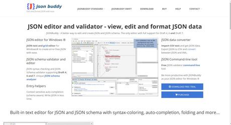 JSON Buddy- free JSON editor