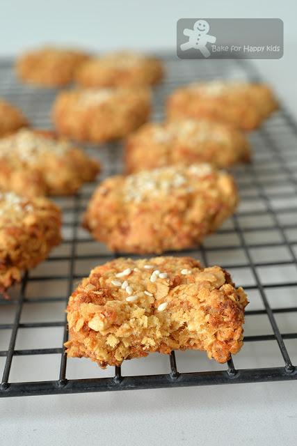 crispy mini Nestum pork floss butter cookies