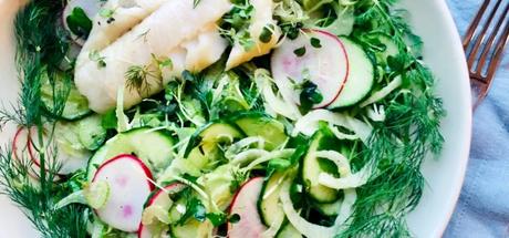 Danish Cod with Herb Salad2 min read