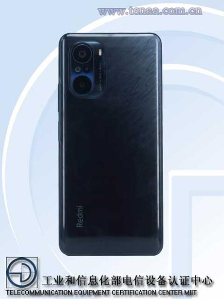 Xiaomi Redmi K40 and Redmi K40 Pro spotted on TENAA teasing the overall look