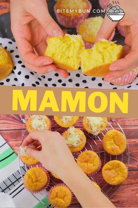 Filipino mamon sponge cake