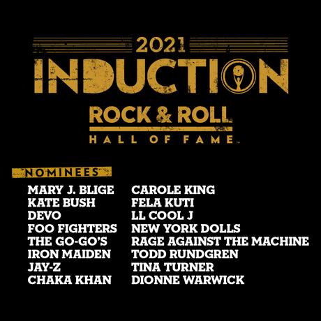 2021 Rock & Roll Hall of Fame Nominees, Fan Voting Open