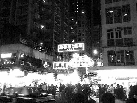 Hong Kong busy streets