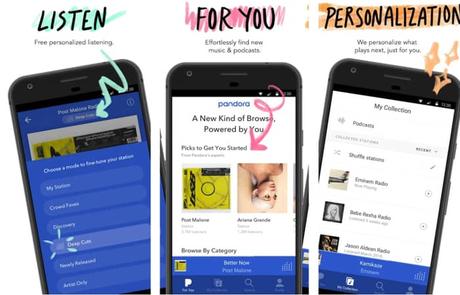 Pandora app Pandora app