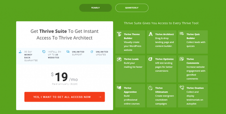 thrive suite pricing