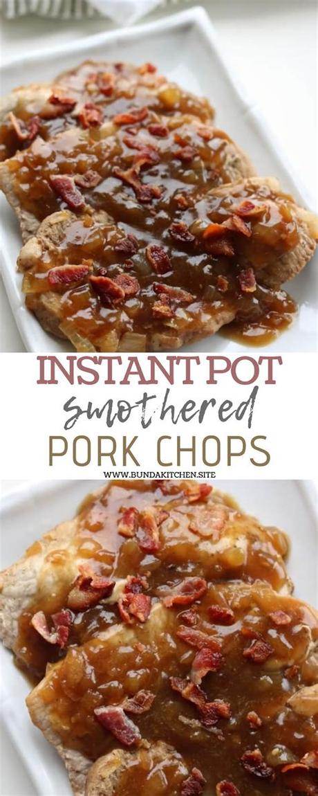 The thickness of your pork chop depends entirely on how you intend to use it. INSTANT POT SMOTHERED PORK CHOPS | Pork chops, Instant pot ...