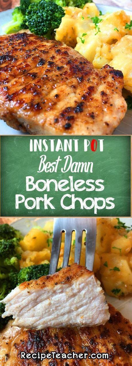 This is basically the same recipe as my one for cube steaks, but i just made it to try out the new editing program. The best Instant Pot boneless pork chops. Thick, juicy ...