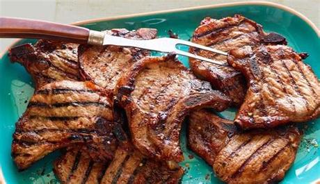 Boneless pork chops are drenched in a tasty peanut sauce in one of our favorite easy recipes.submitted by: How to Grilled Thin Cut Pork Chops - Cooking Signature