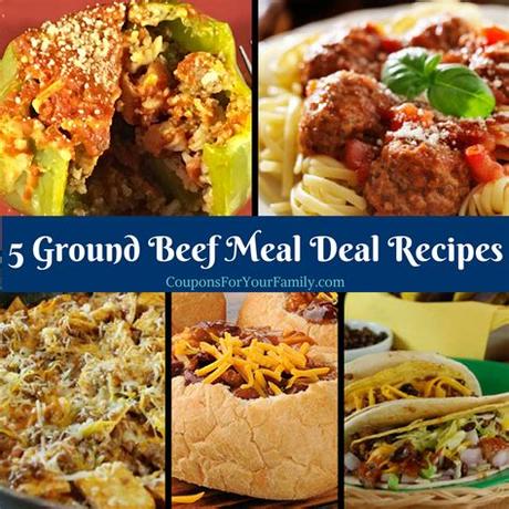 Upgrade baked beans from classic side dish to a meaty main meal by adding lean ground beef. Tops: Ground Beef Meal Deal Recipe Roundup~only $3.59 lb ...