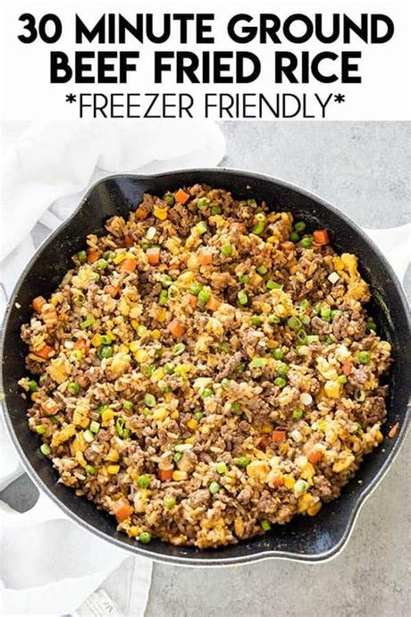 To ensure you seal up the natural juices of your meat, add some fats into your ground beef before cooking it. Ground Beef Fried Rice | Recipe | Beef fried rice, Ground ...